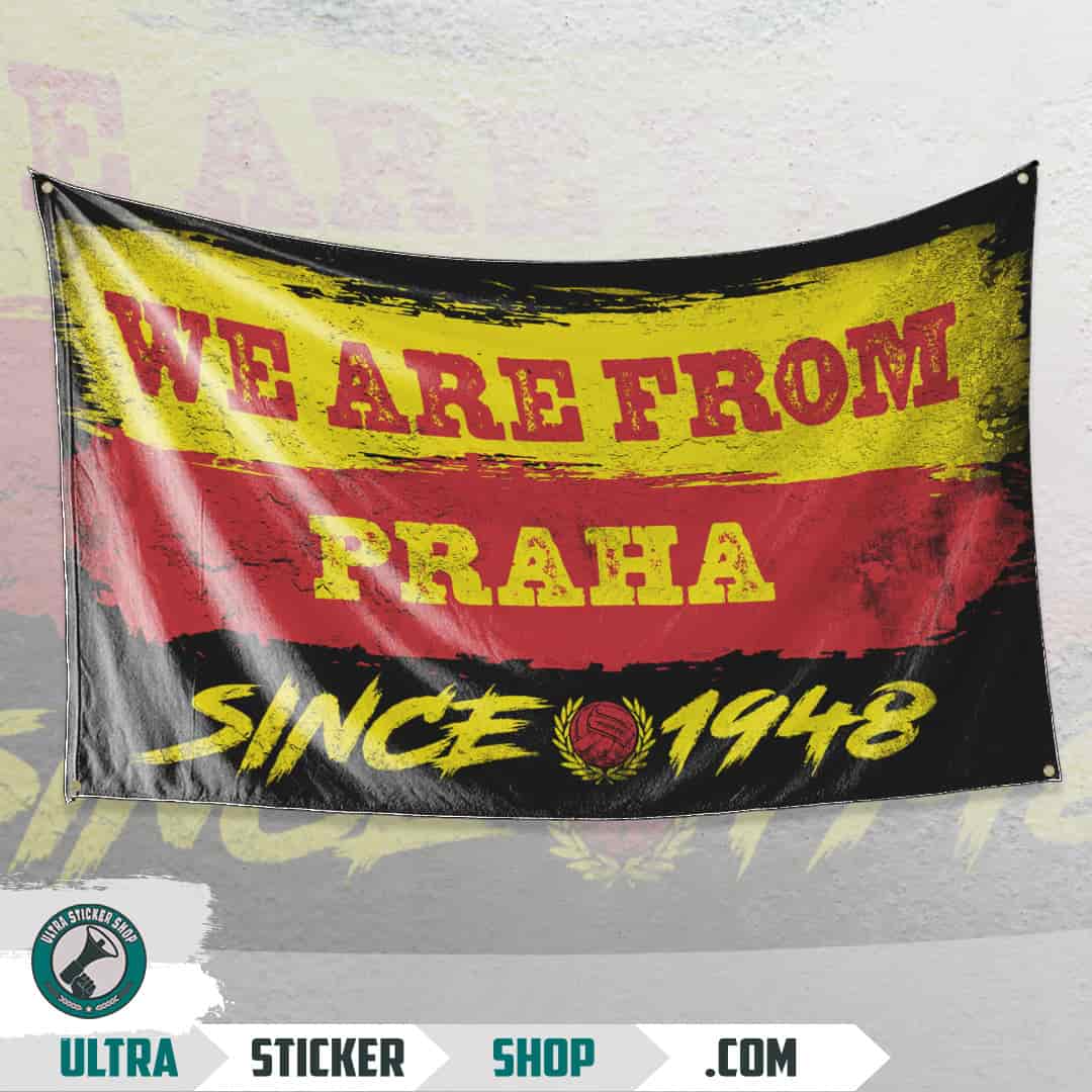 We are from Praha since 1948 Flag