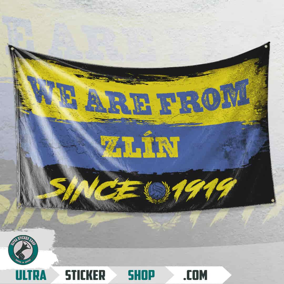 We are from Zlín since 1919 Flag