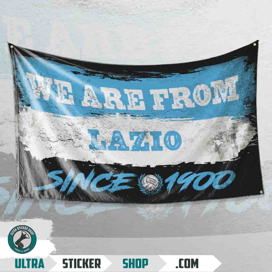 We are from Lazio since 1900 Flag