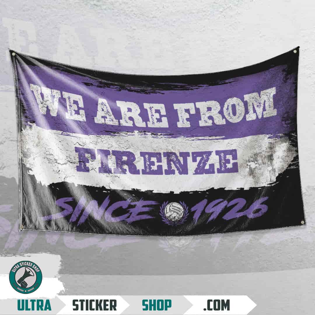 We are from Firenze since 1926 Flag