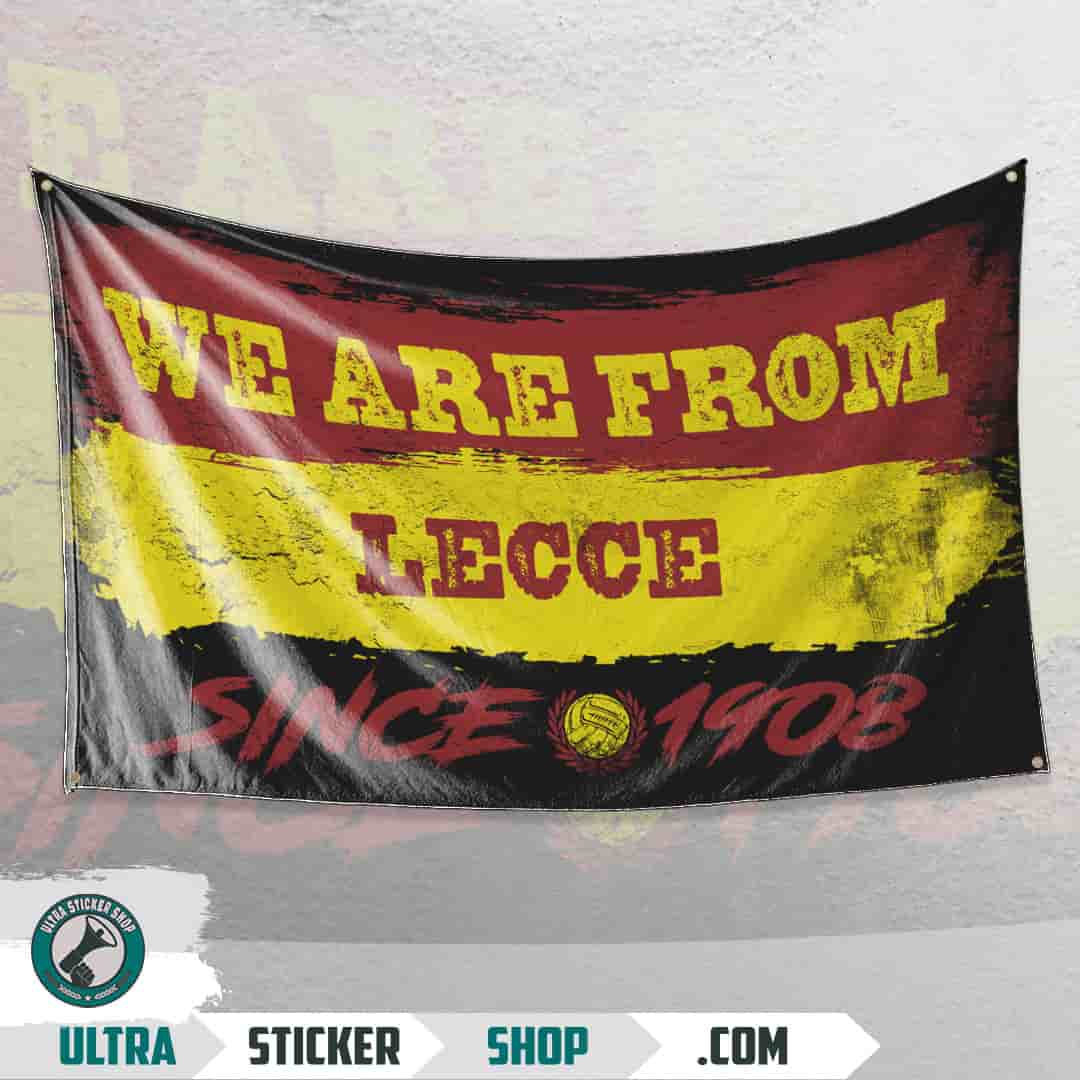 We are from Lecce since 1908 Flag