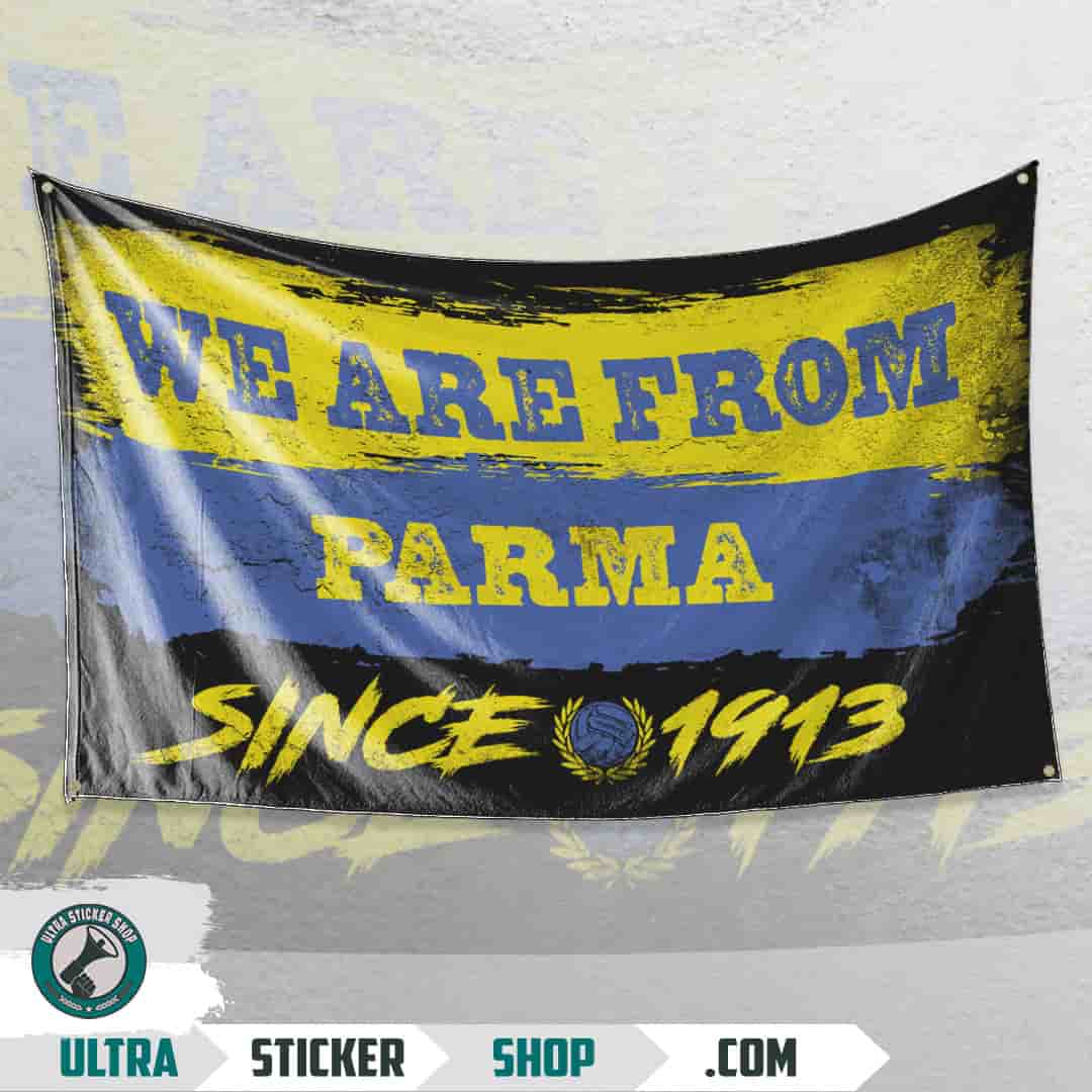 We are from Parma since 1913 Flag