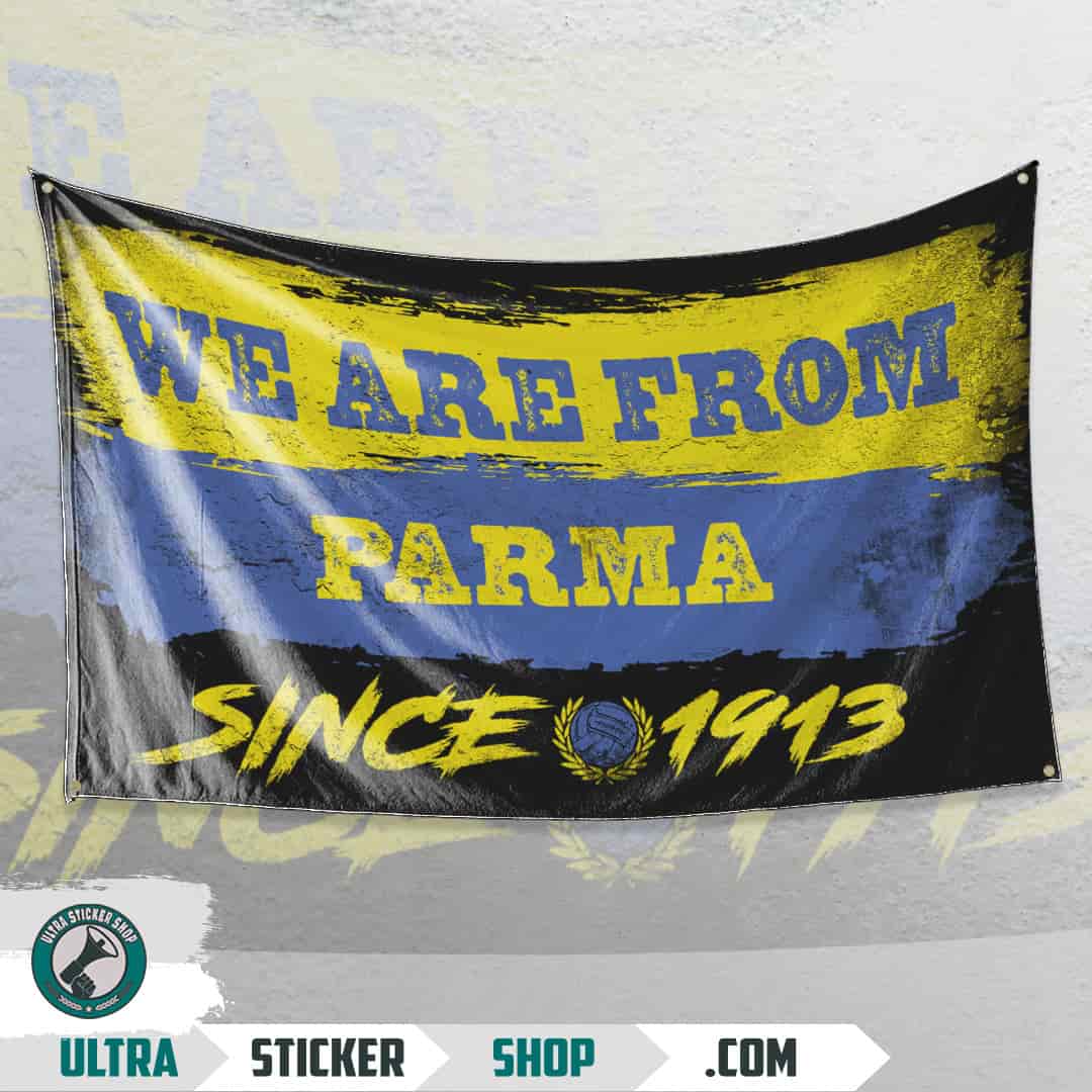 We are from Parma since 1913 Flag