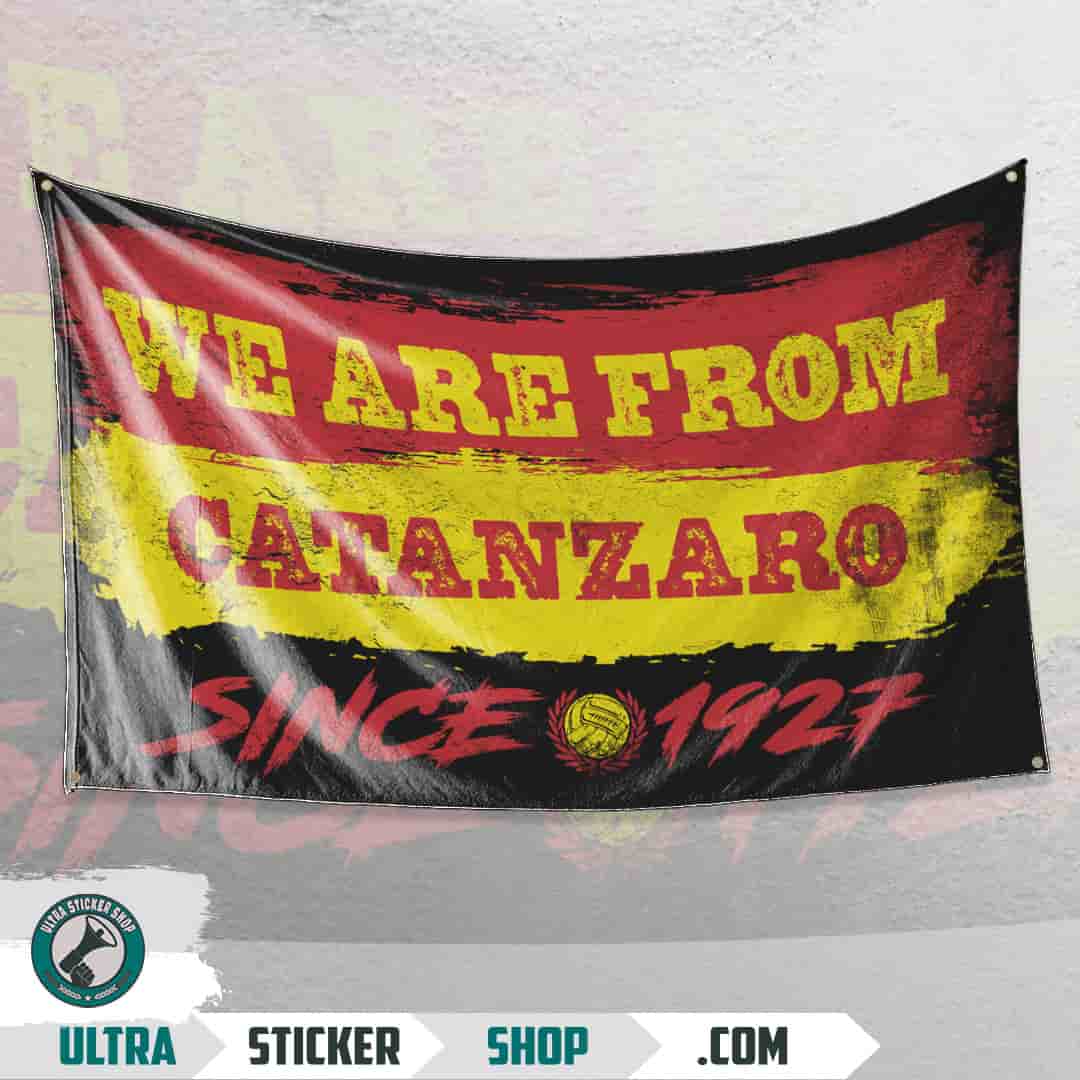 We are from Catanzaro since 1927 Flag