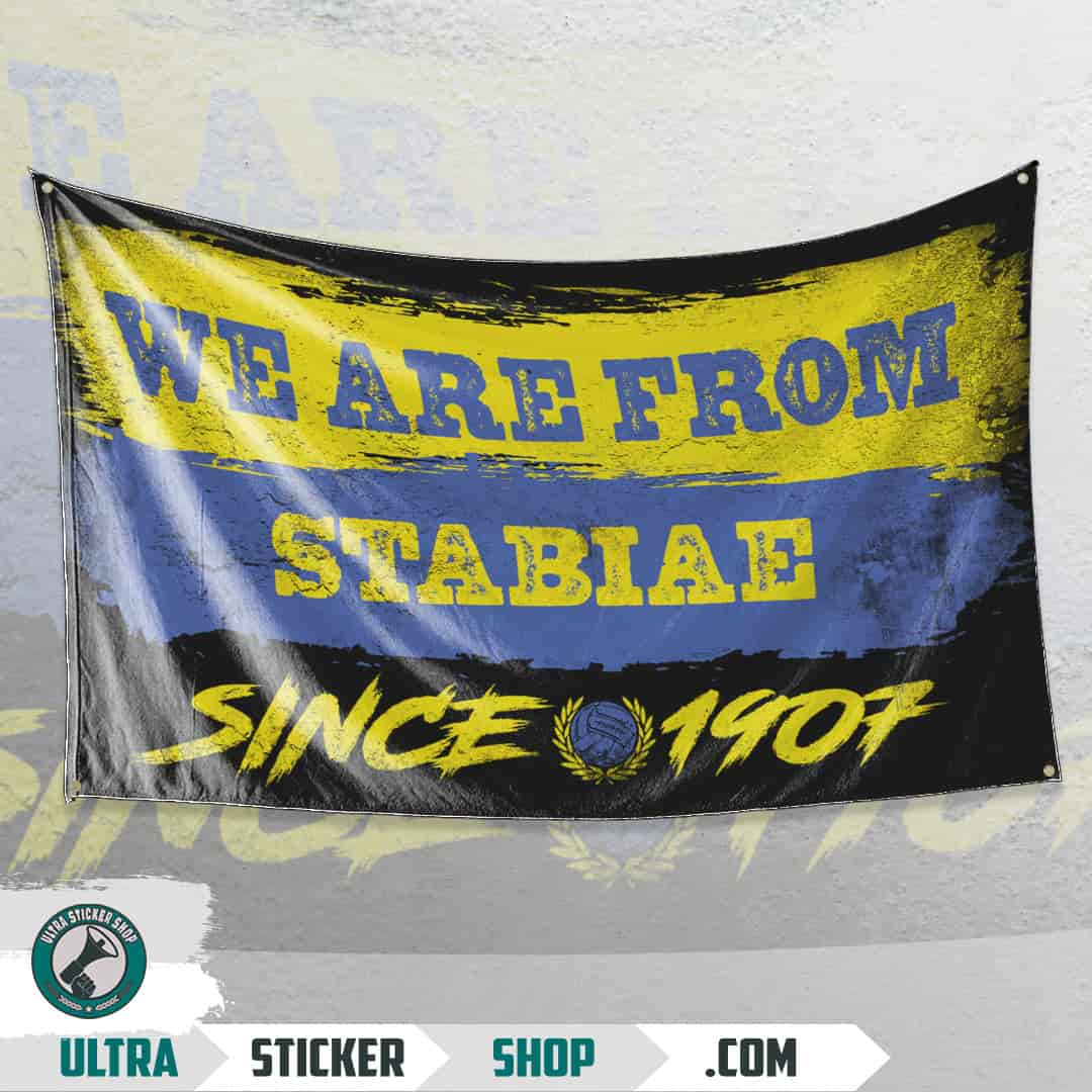 We are from Stabiae since 1907 Flag