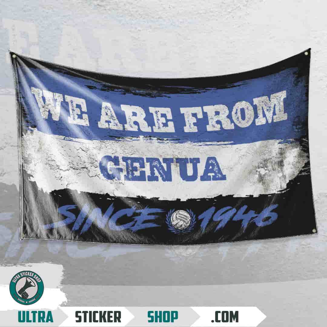 We are from Genua since 1946 Flag