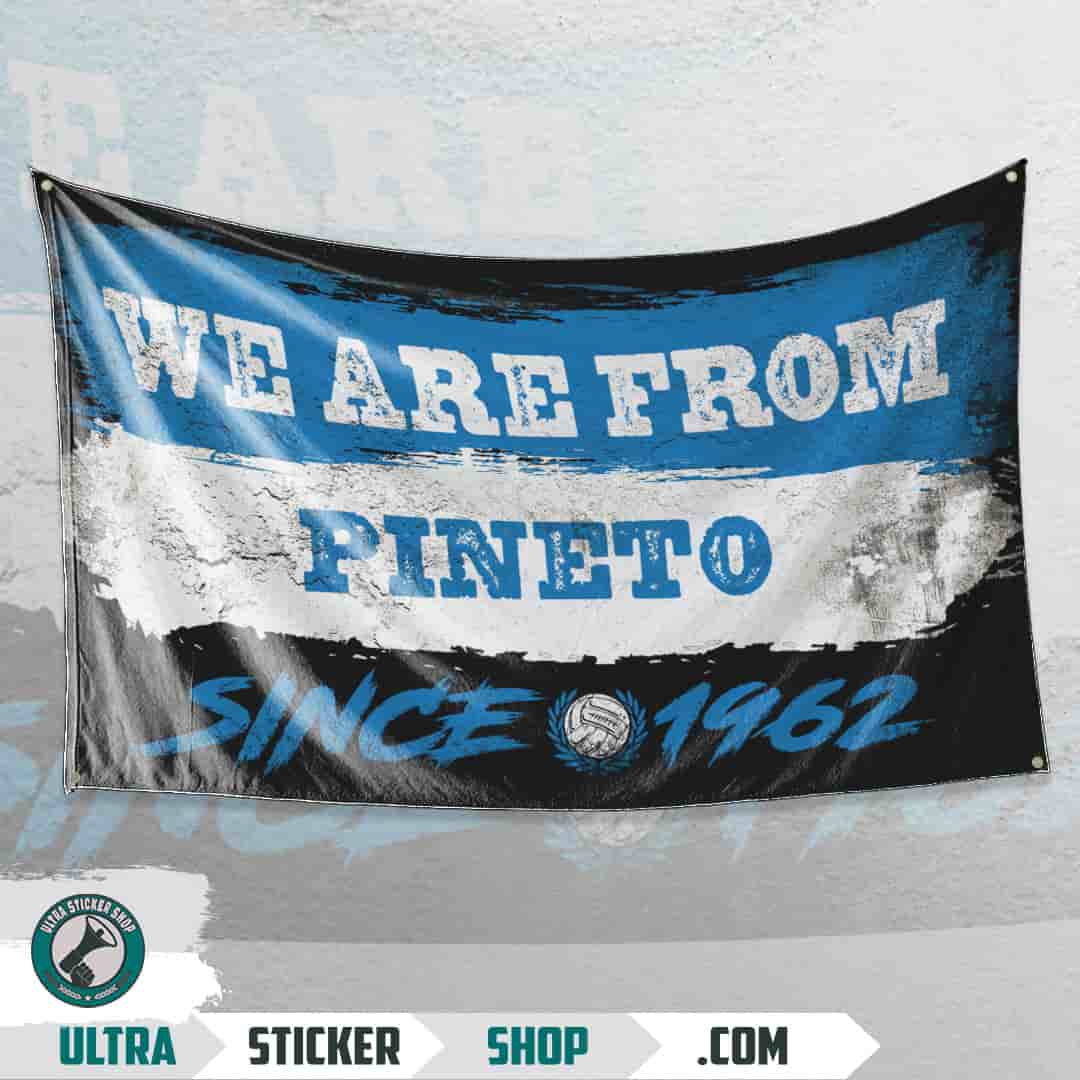 We are from Pineto since 1962 Flag