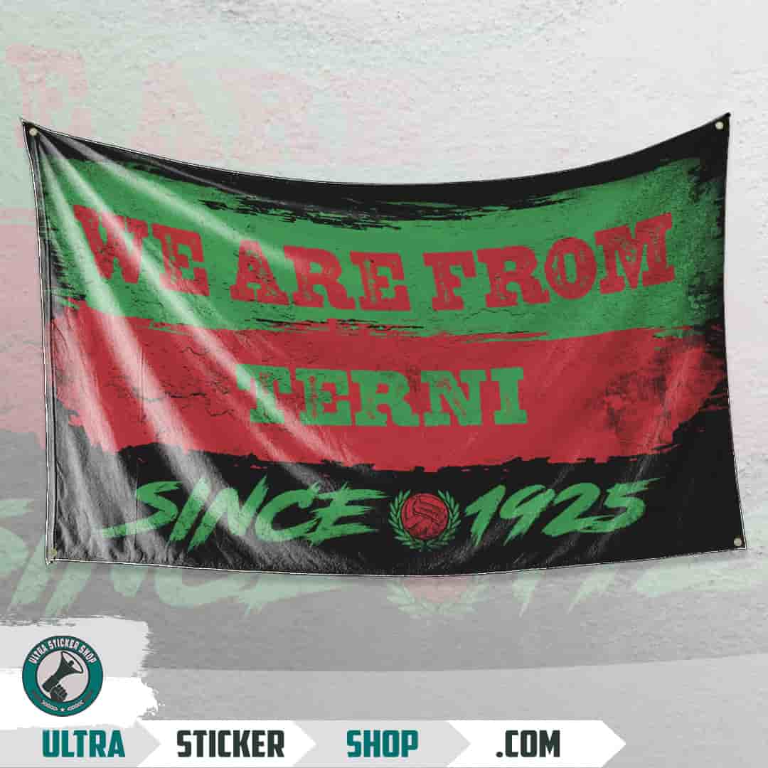 We are from Terni since 1925 Flag