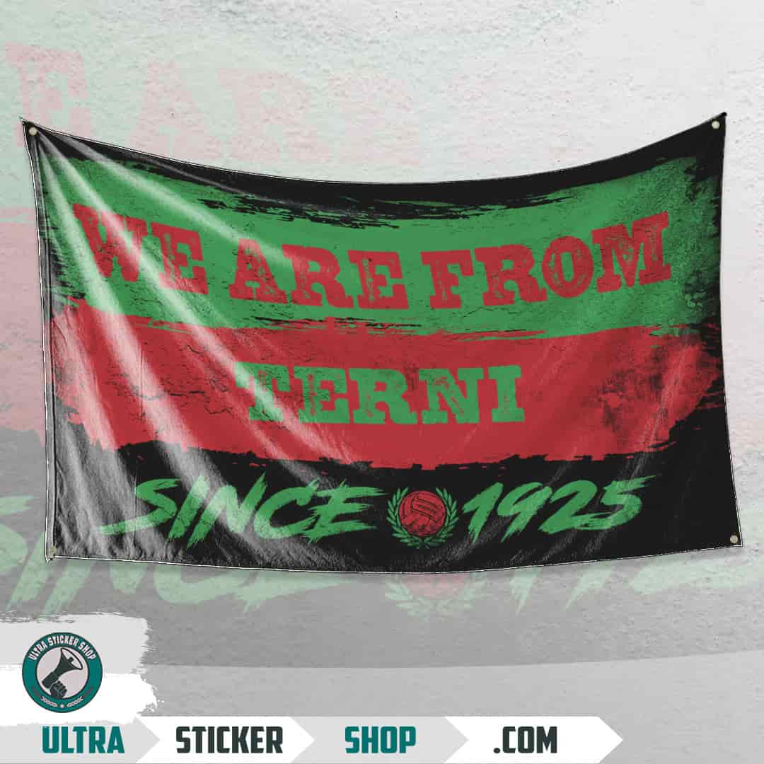 We are from Terni since 1925 Flag