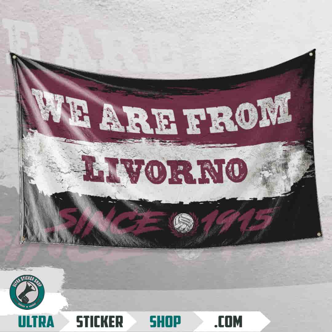 We are from Livorno since 1915 Flag