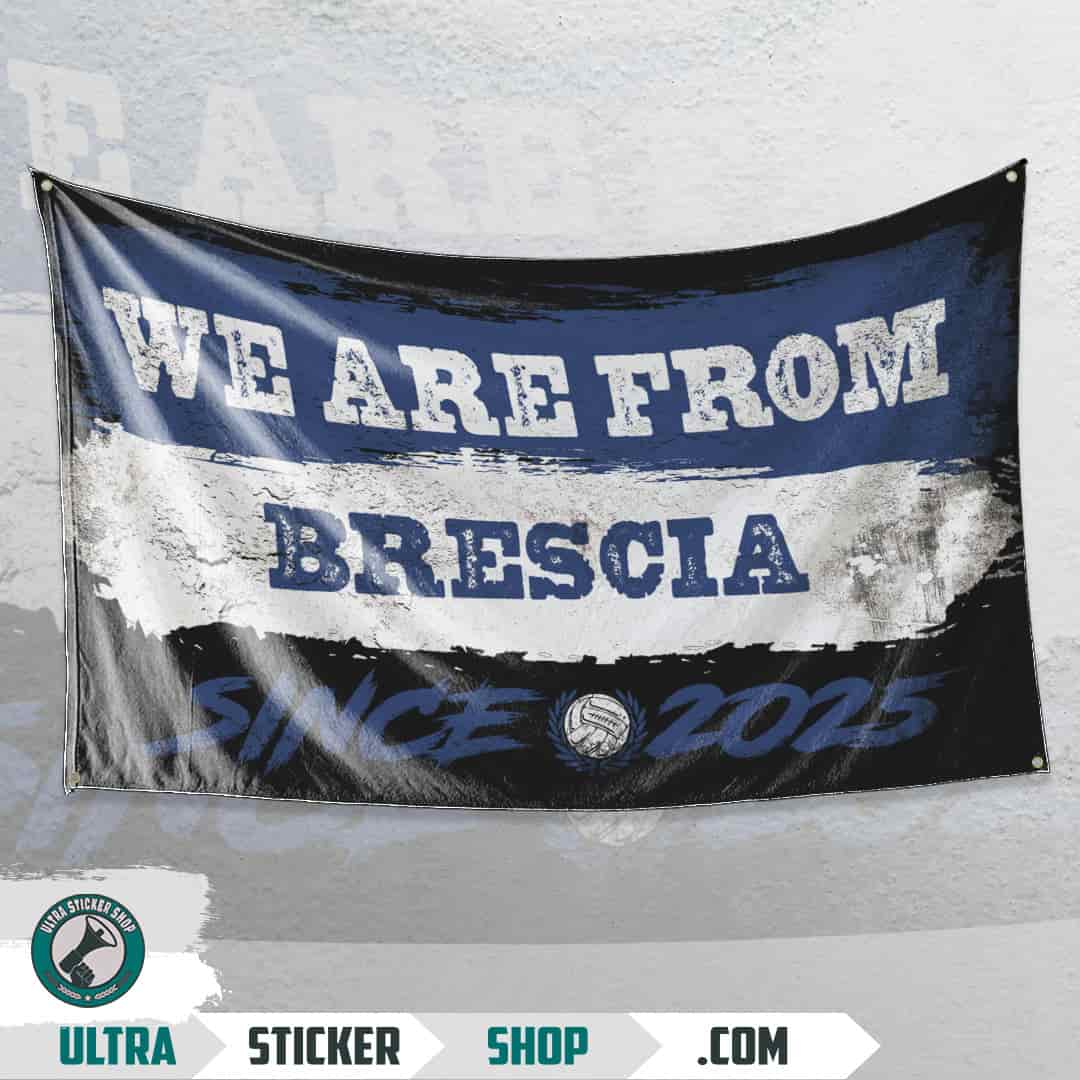 We are from brescia since 2025 Flag