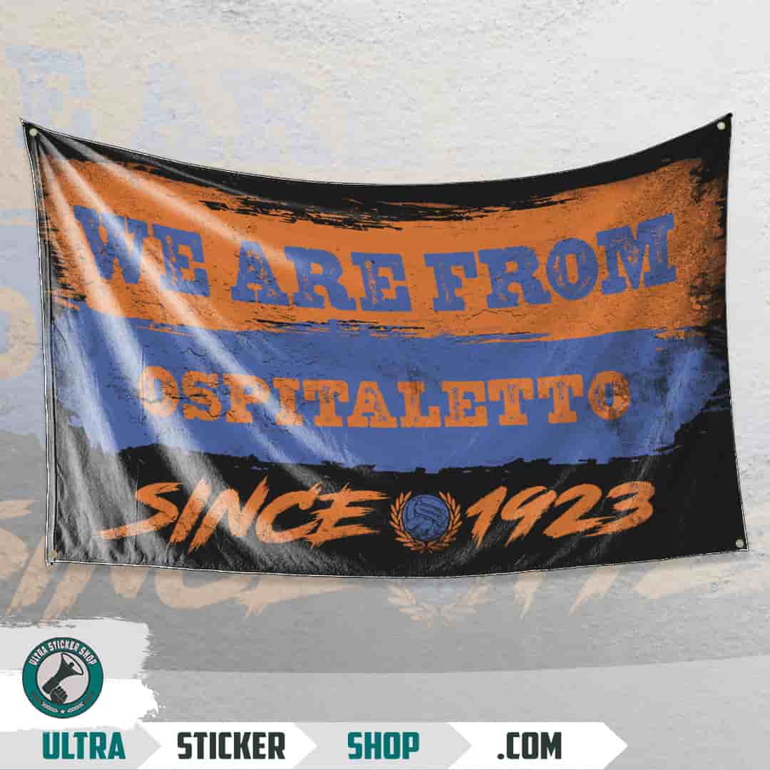 We are from Ospitaletto since 1923 Flag