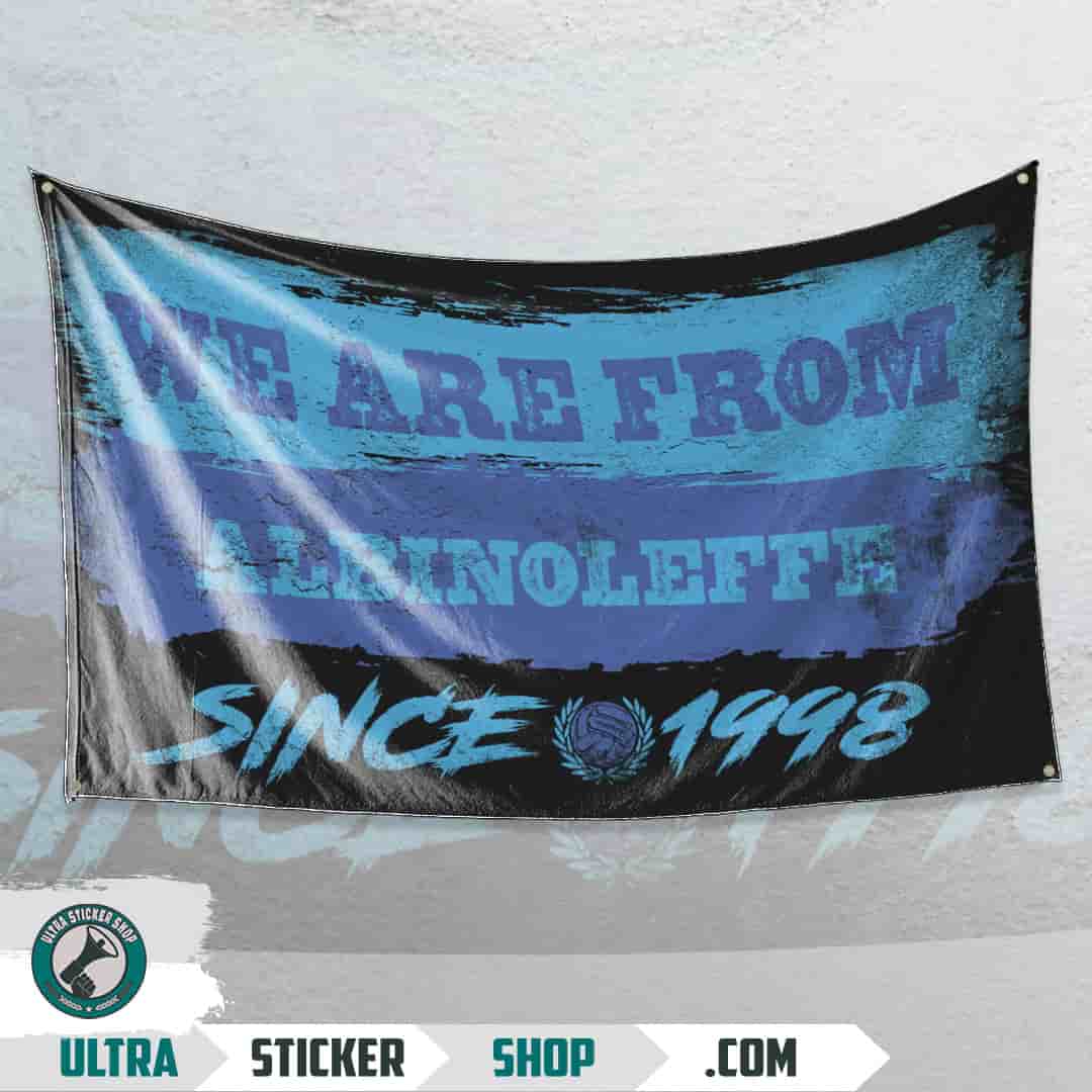 We are from AlbinoLeffe since 1998 Flag