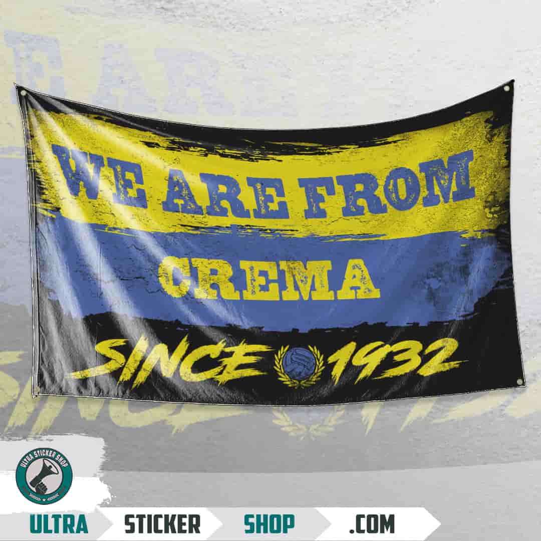 We are from Crema since 1932 Flag