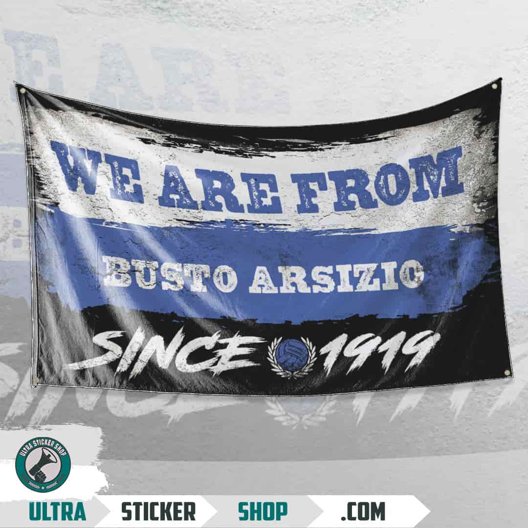We are from Busto Arsizio since 1919 Flag