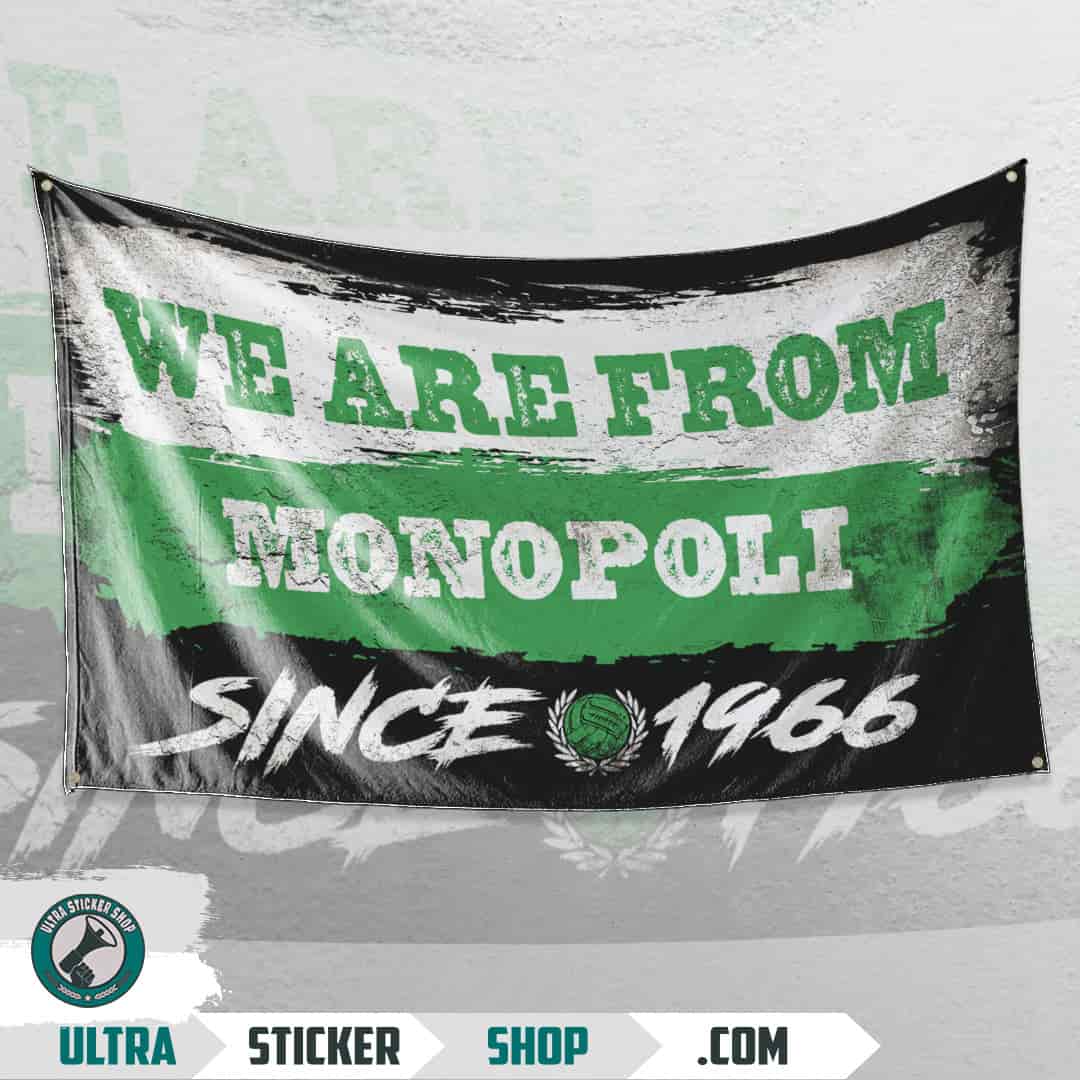 We are from Monopoli since 1966 Flag