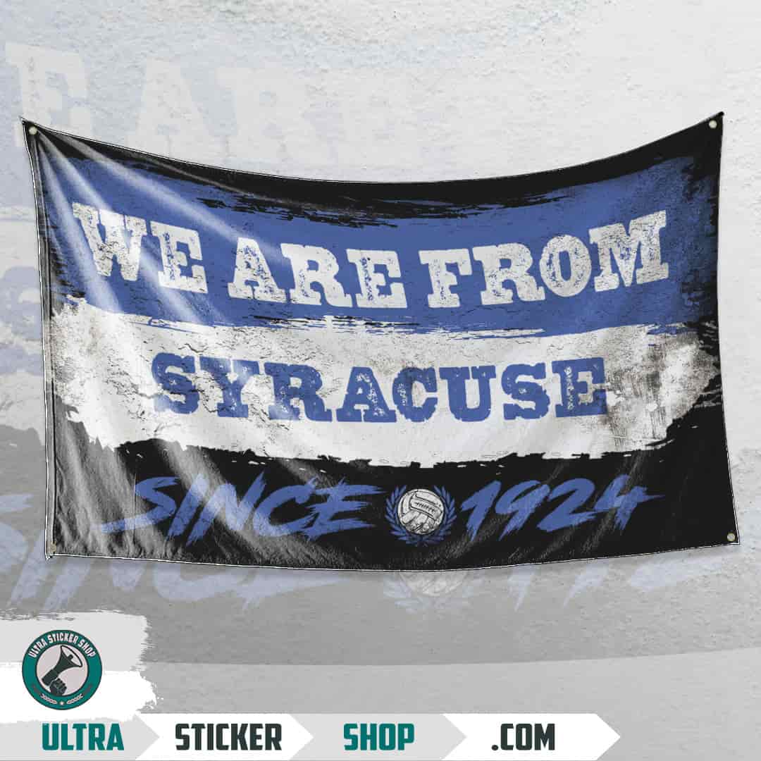 We are from Syracuse since 1924 Flag