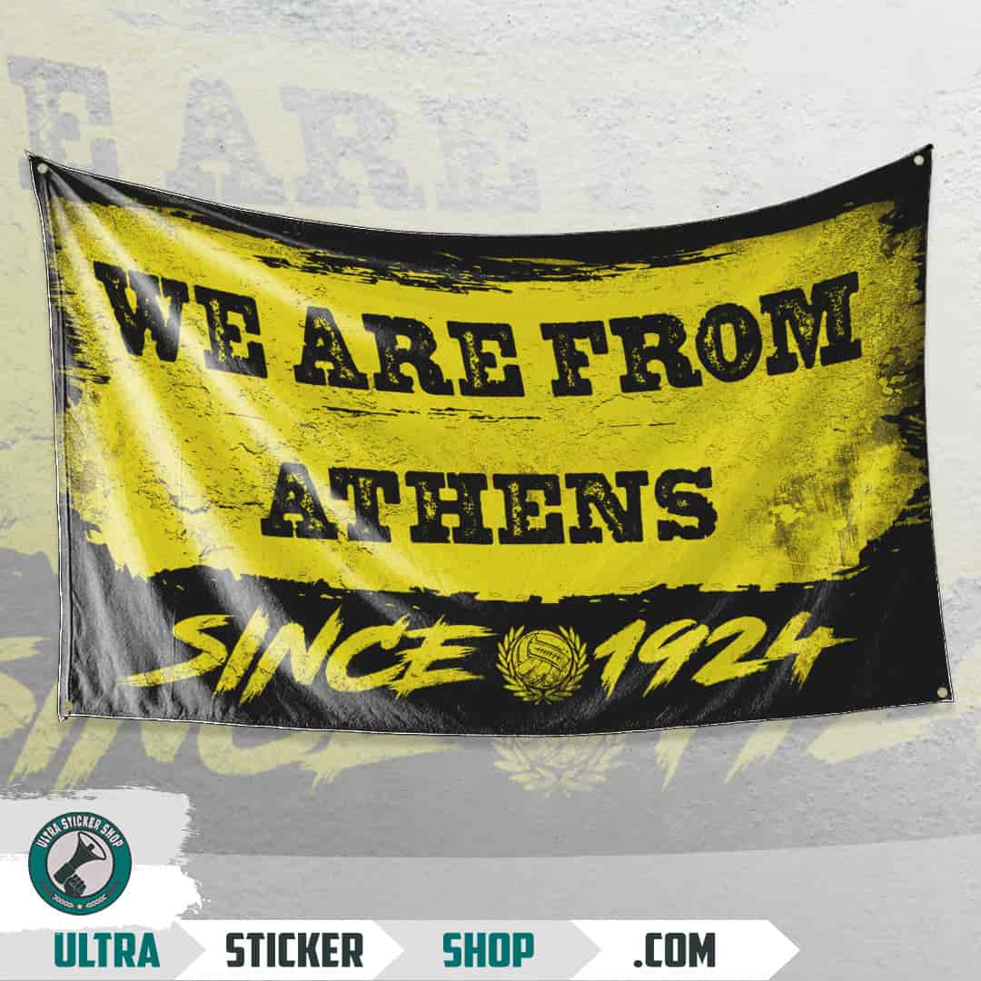 We are from Athens since 1924 Flag