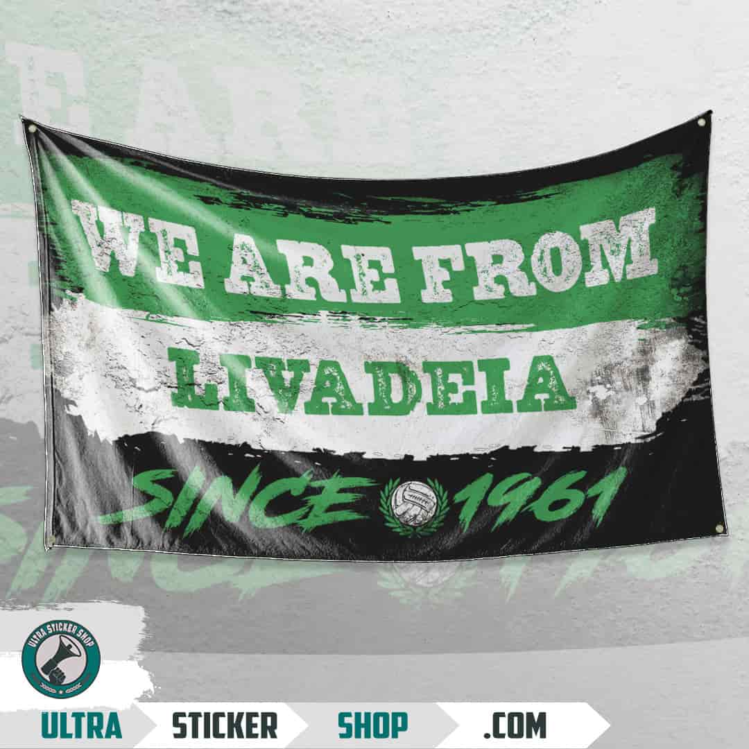 We are from Livadeia since 1961 Flag