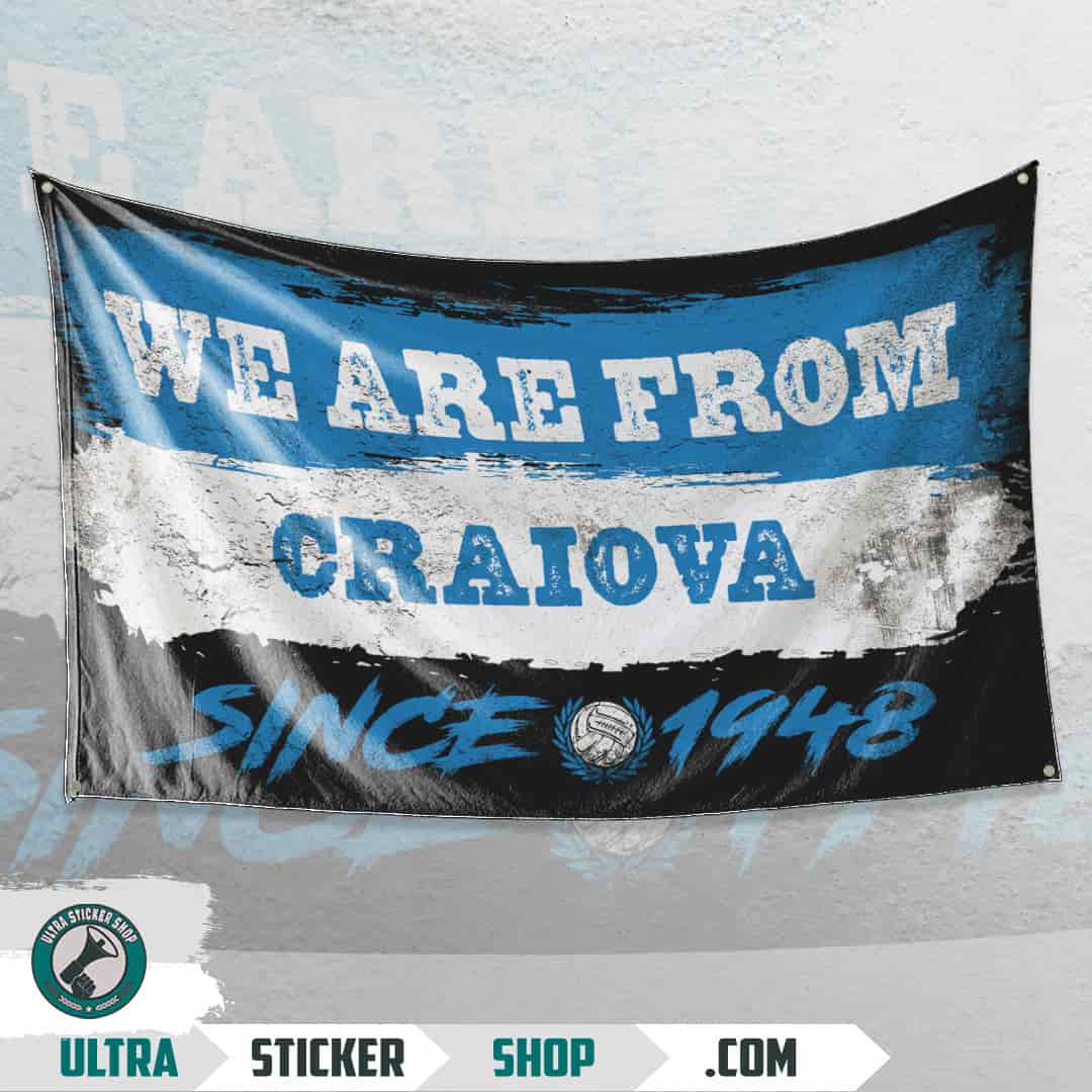 We are from Craiova since 1948 Flag