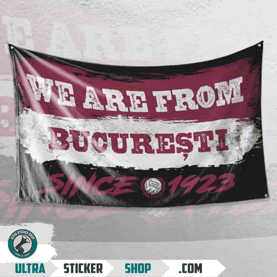 We are from Bucureşti since 1923 Flag