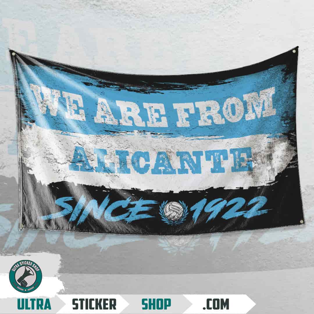 We are from Alicante since 1922 Flag