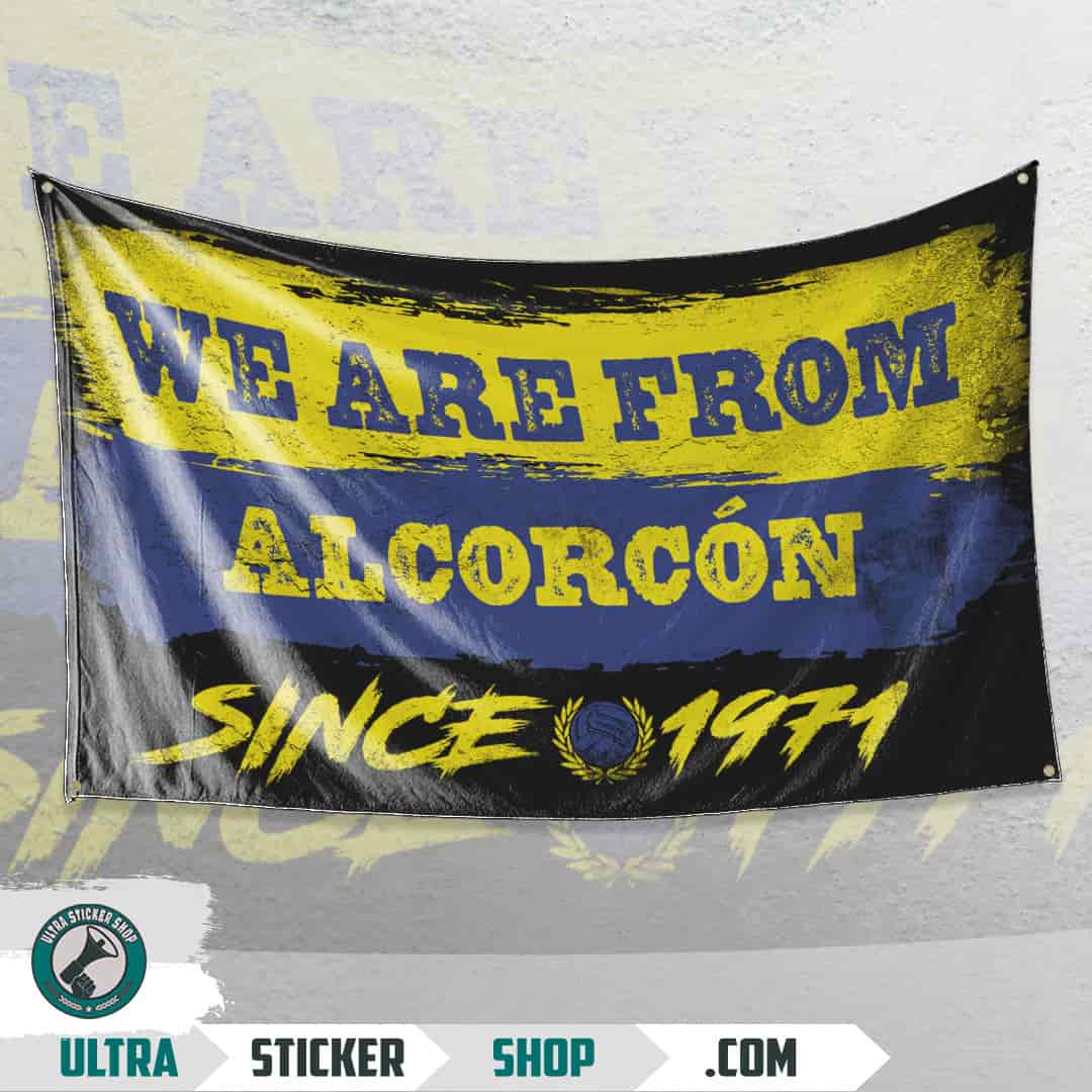 We are from Alcorcón since 1971 Flag