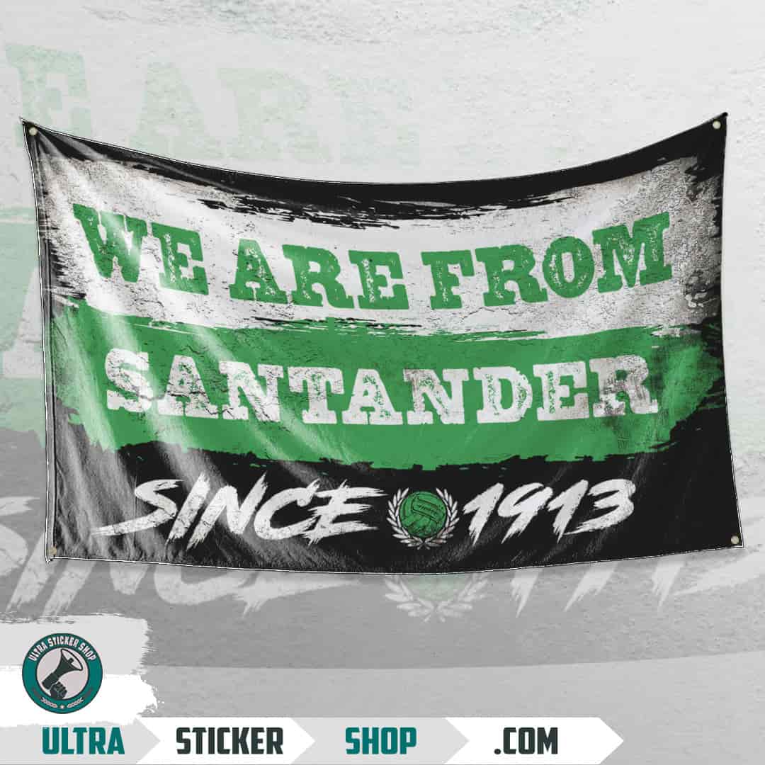 We are from Santander since 1913 Flag
