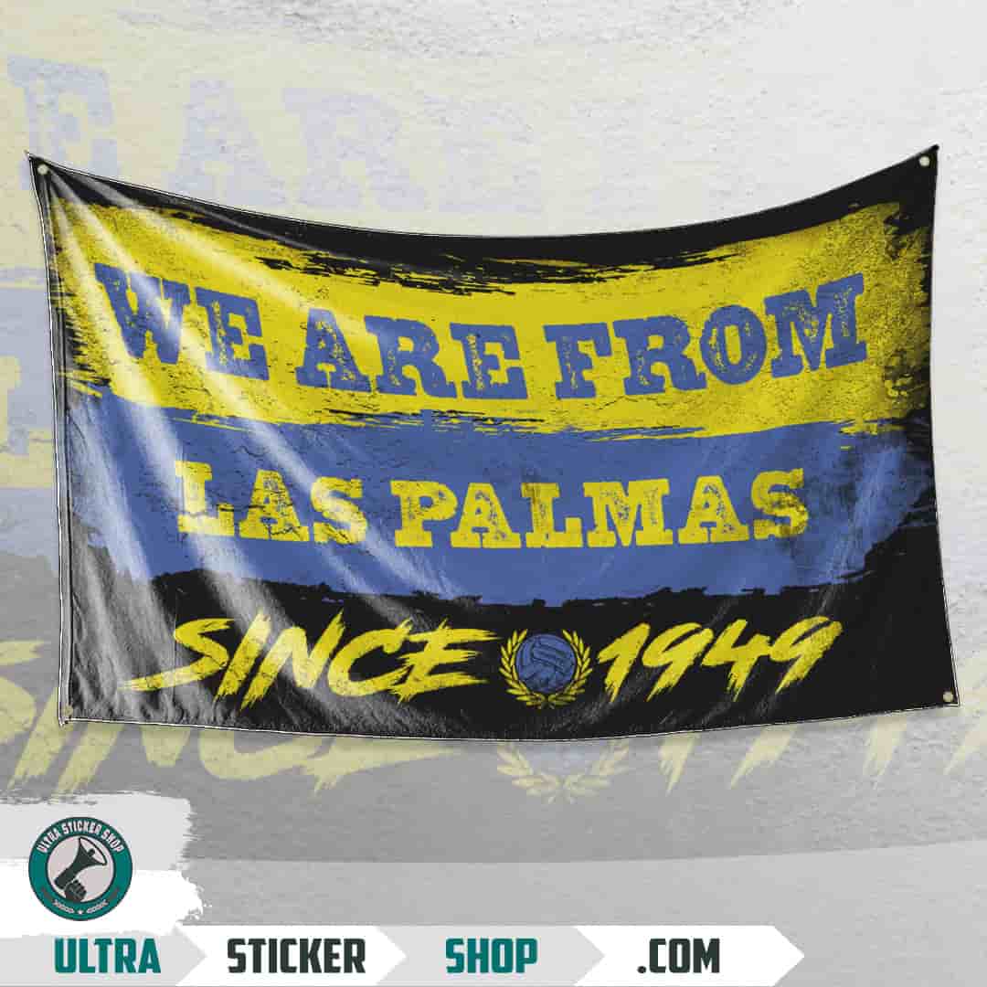 We are from Las Palmas since 1949 Flag