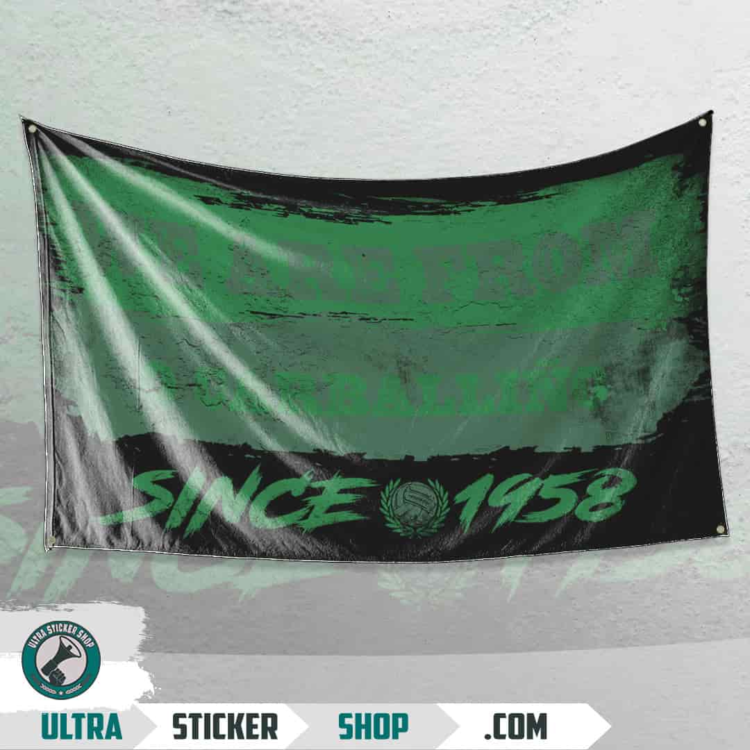 We are from O Carballiño since 1958 Flag