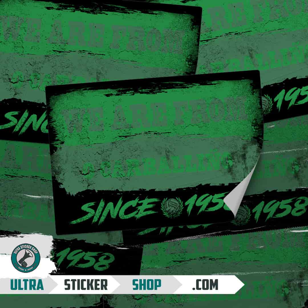 We are from O Carballiño since 1958 Stickers