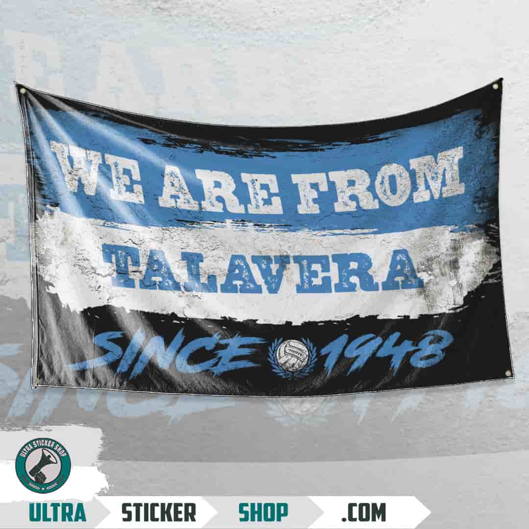 We are from Talavera since 1948 Flag