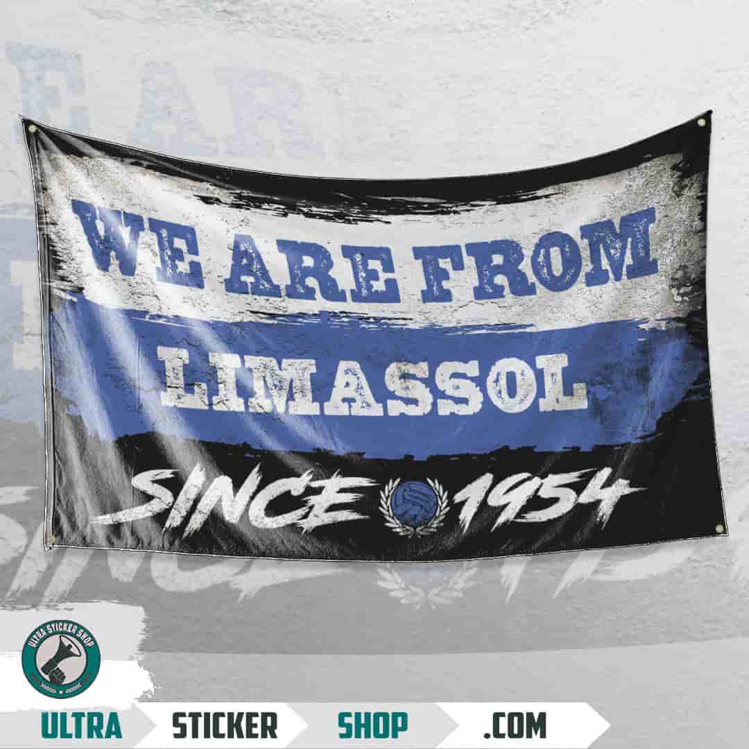 We are from Limassol since 1954 Flag