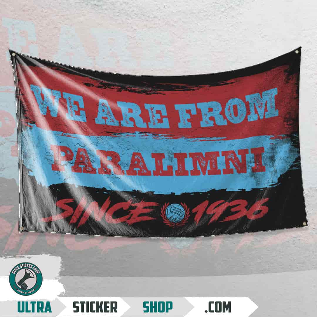 We are from Paralimni since 1936 Flag