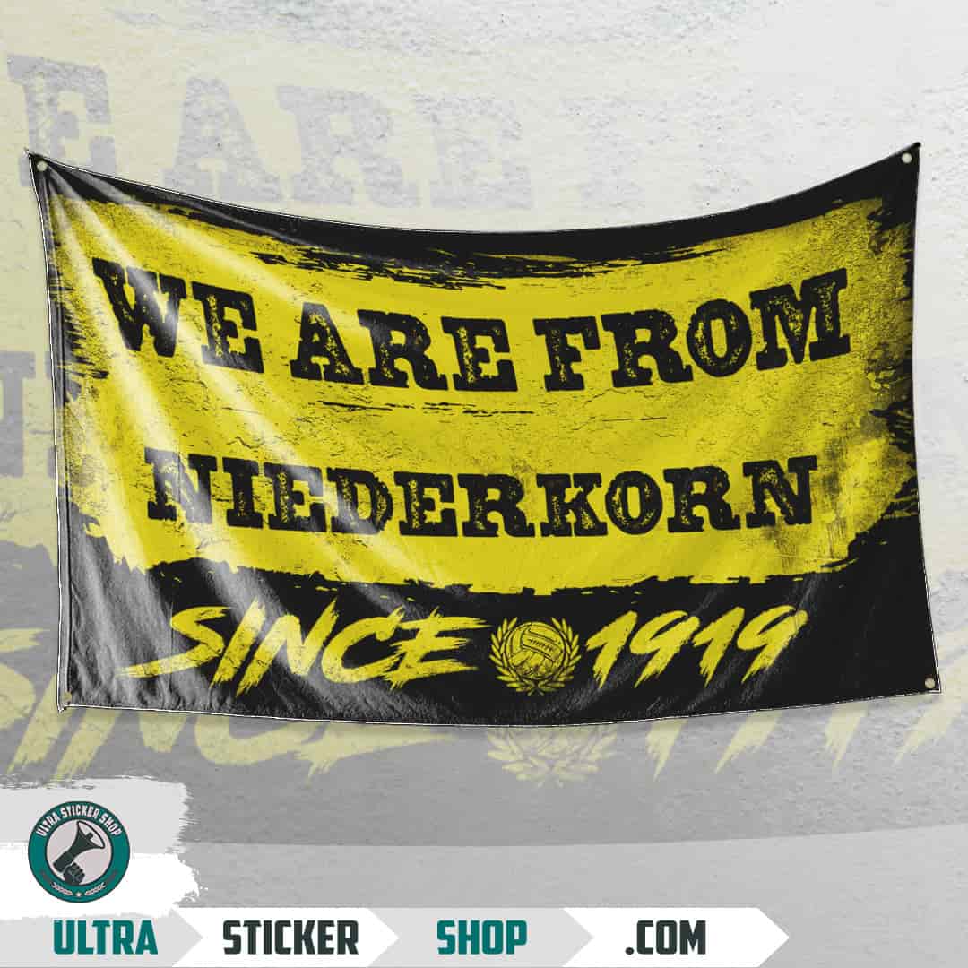 We are from Niederkorn since 1919 Flag