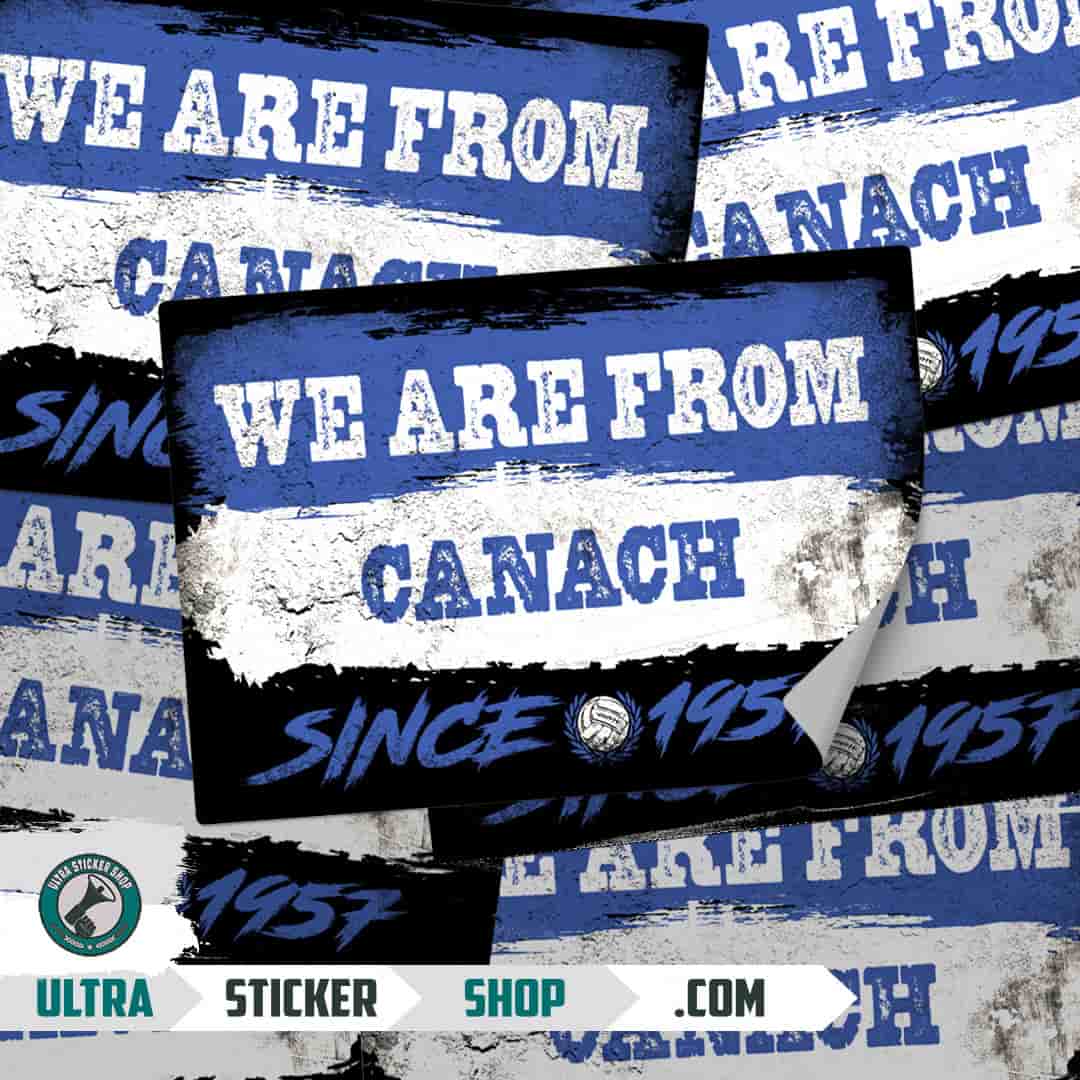 We are from Canach since 1957 Stickers