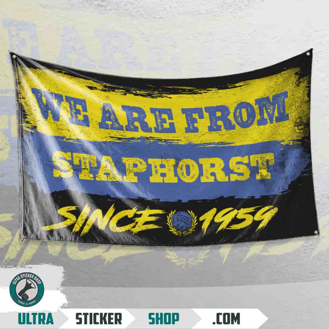 We are from Staphorst since 1959 Flag