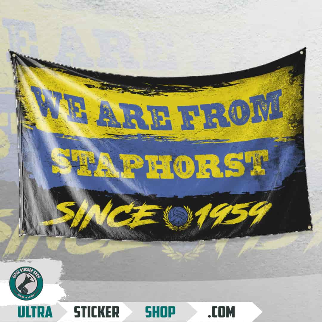 We are from Staphorst since 1959 Flag
