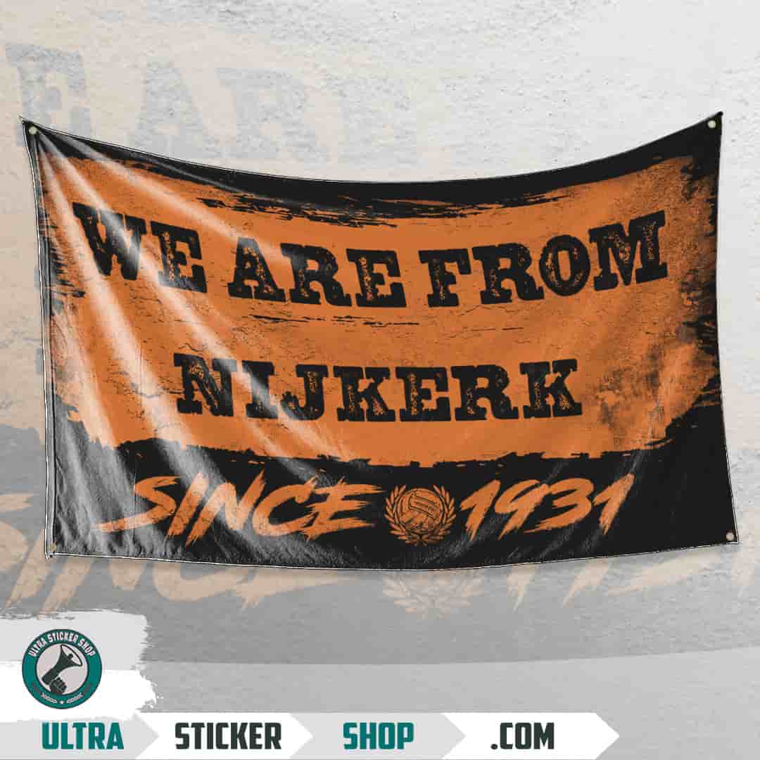 We are from Nijkerk since 1931 Flag