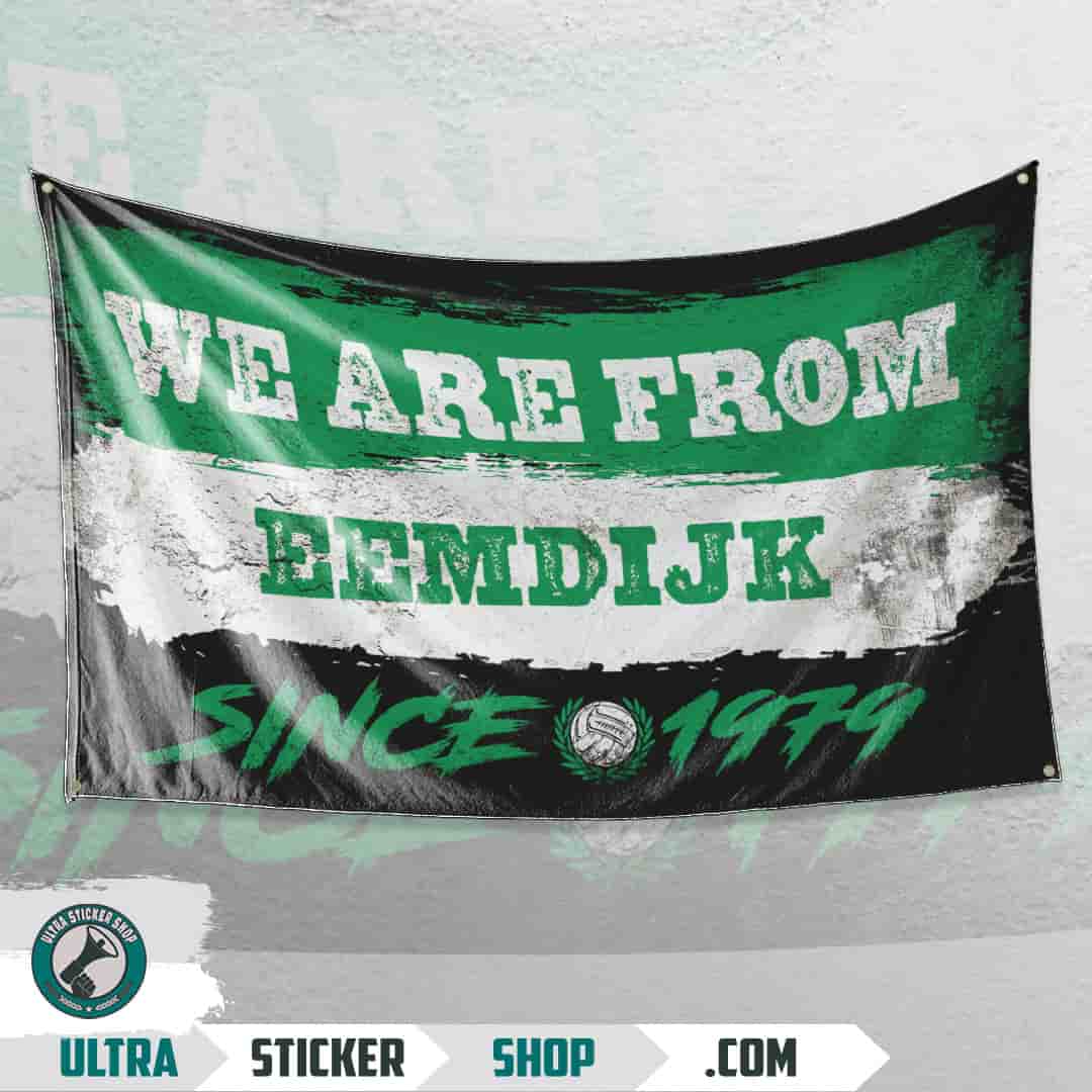 We are from Eemdijk since 1979 Flag