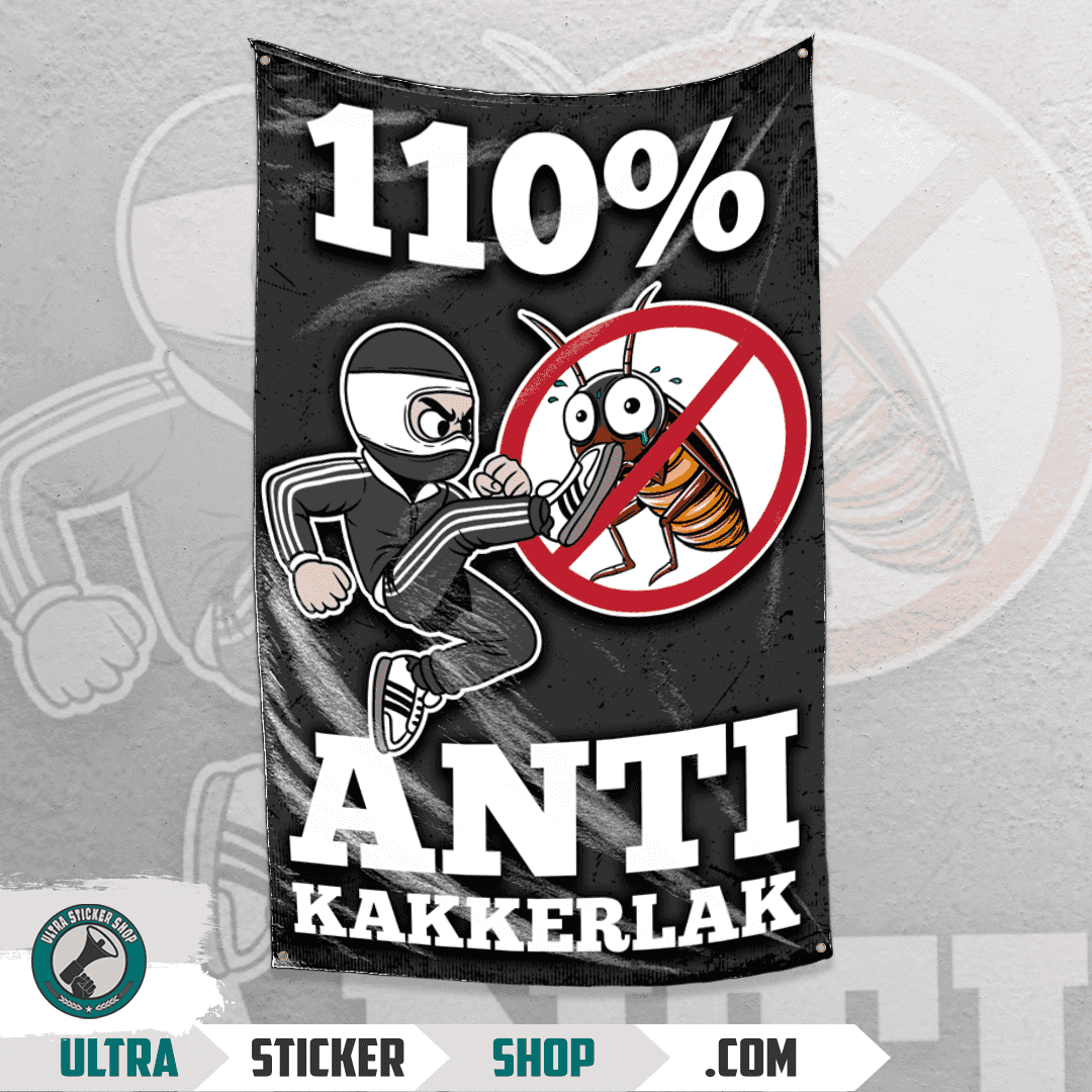 110% Anti Kakkerlak Flag
