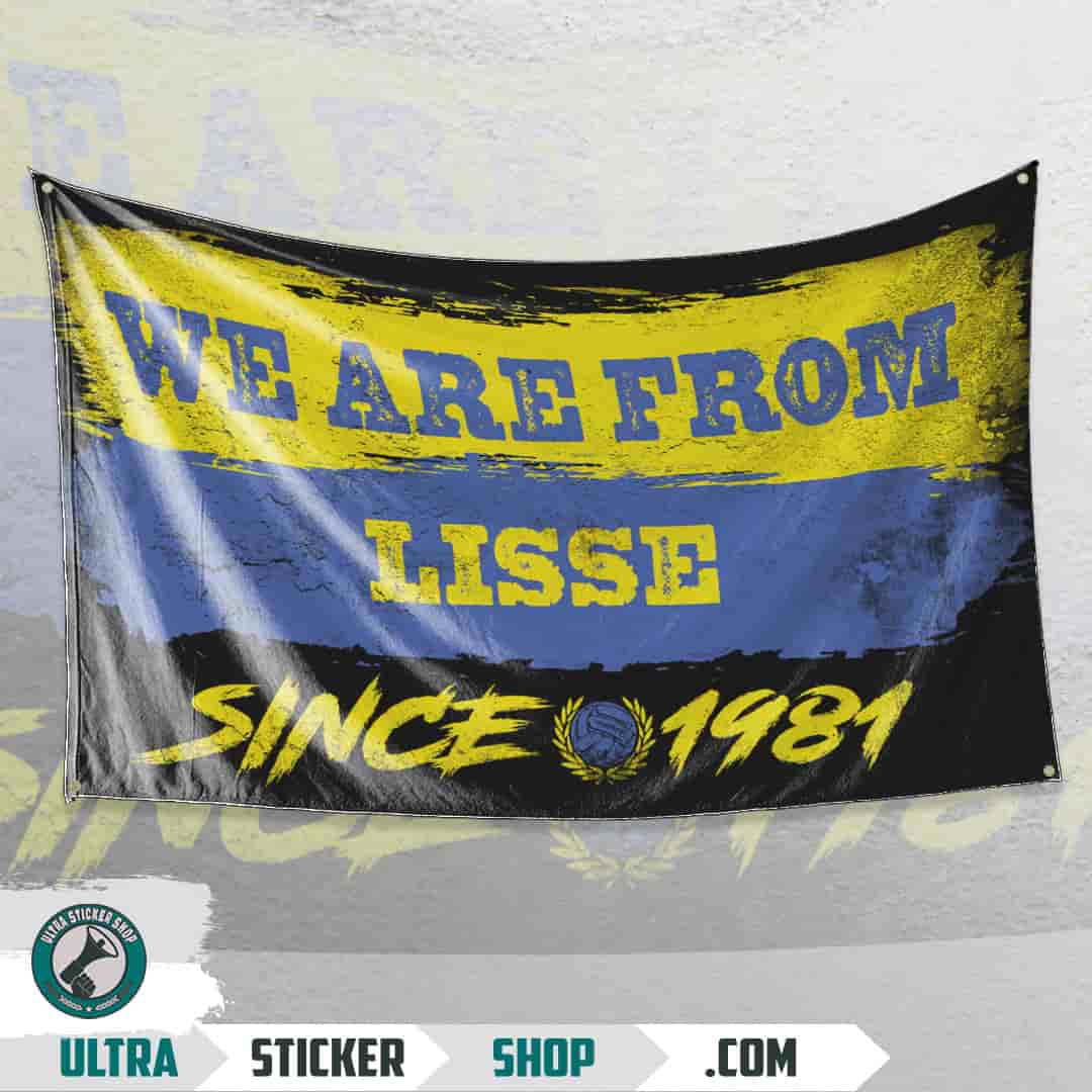 We are from Lisse since 1981 Flag