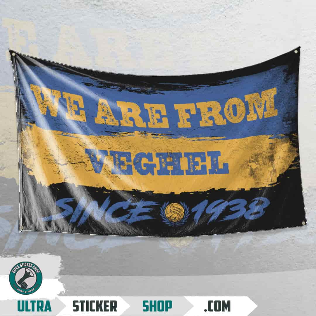 We are from Veghel since 1938 Flag