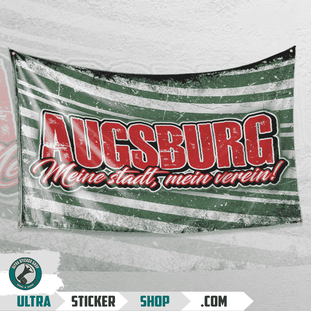 Augsburg meine stadt, mein verein! Flag