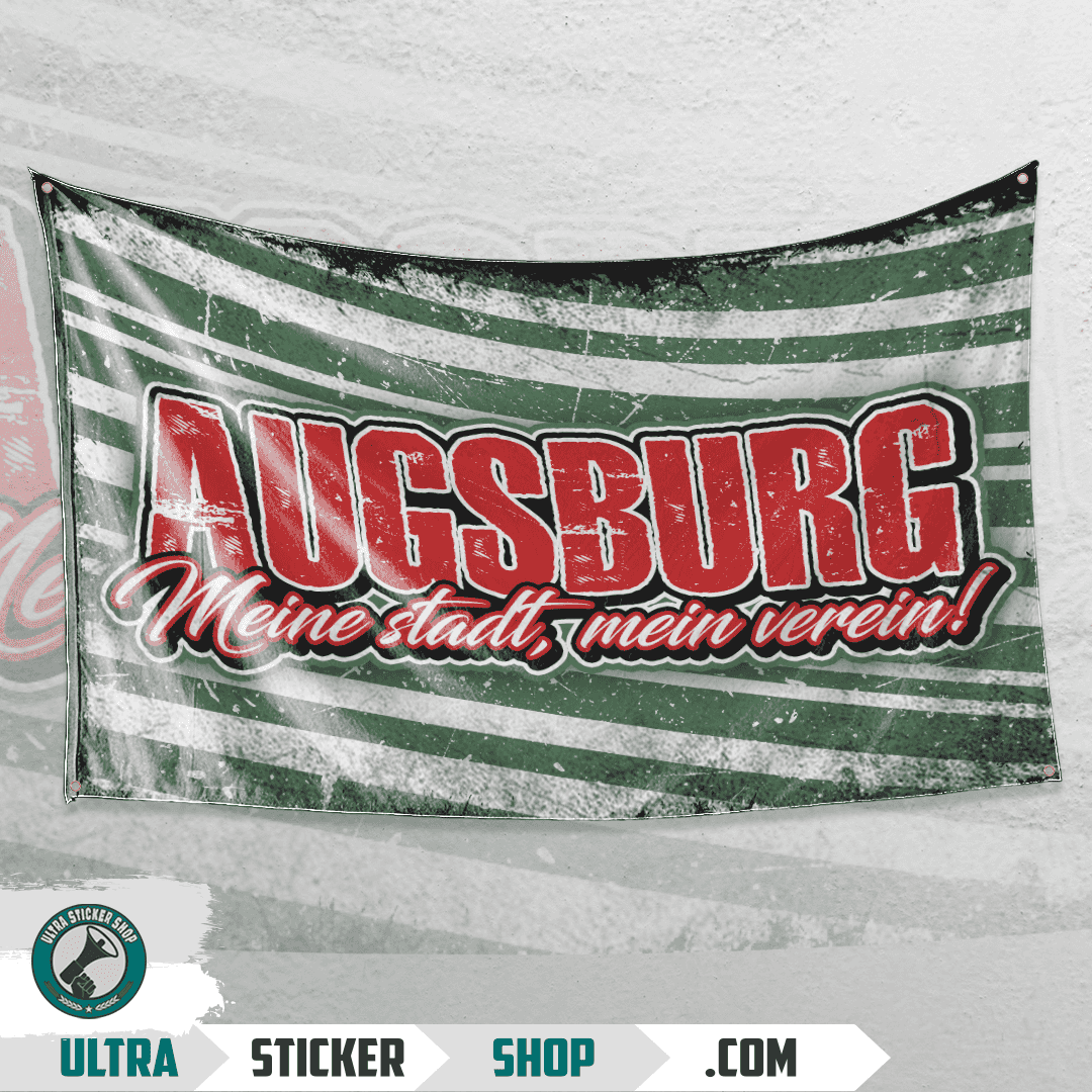 Augsburg meine stadt, mein verein! Flag