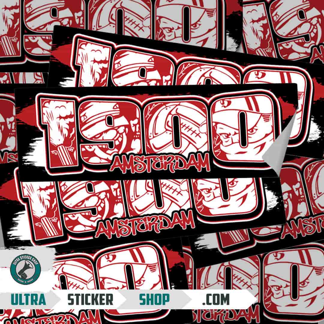 1900 Amsterdam Stickers