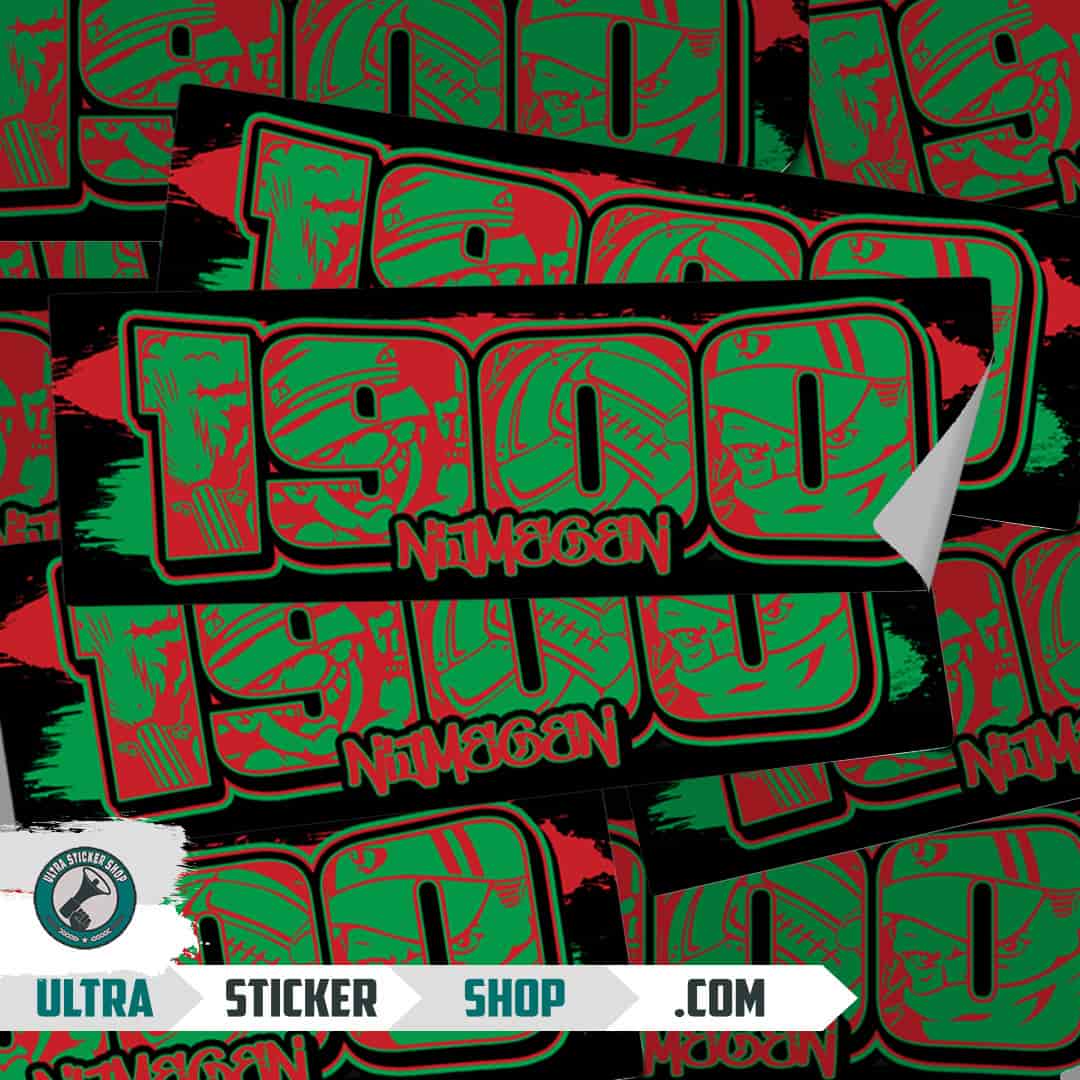 1900 Nijmegen Stickers