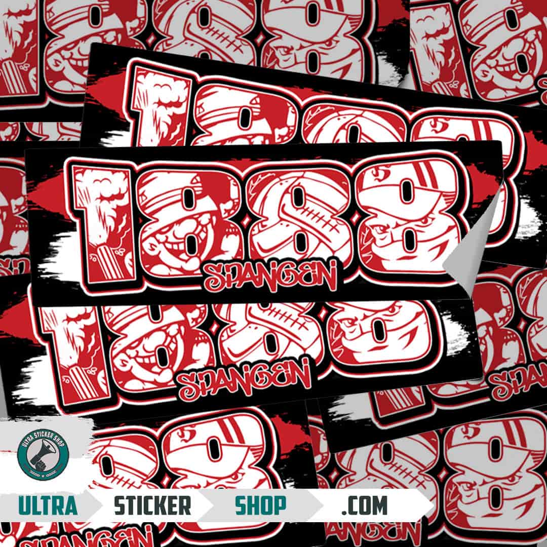 1888 Spangen Stickers