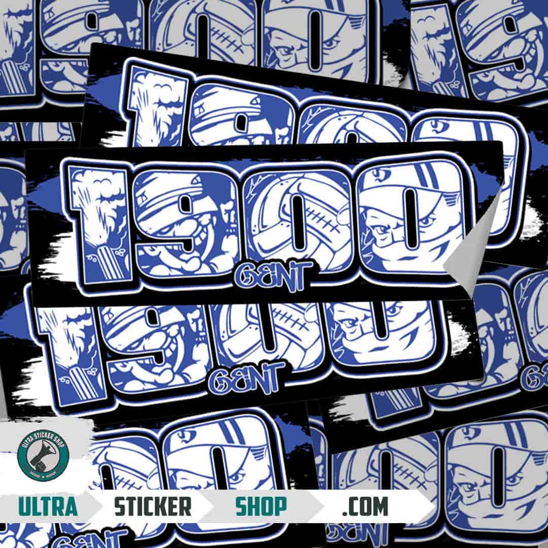 1900 Gent Stickers