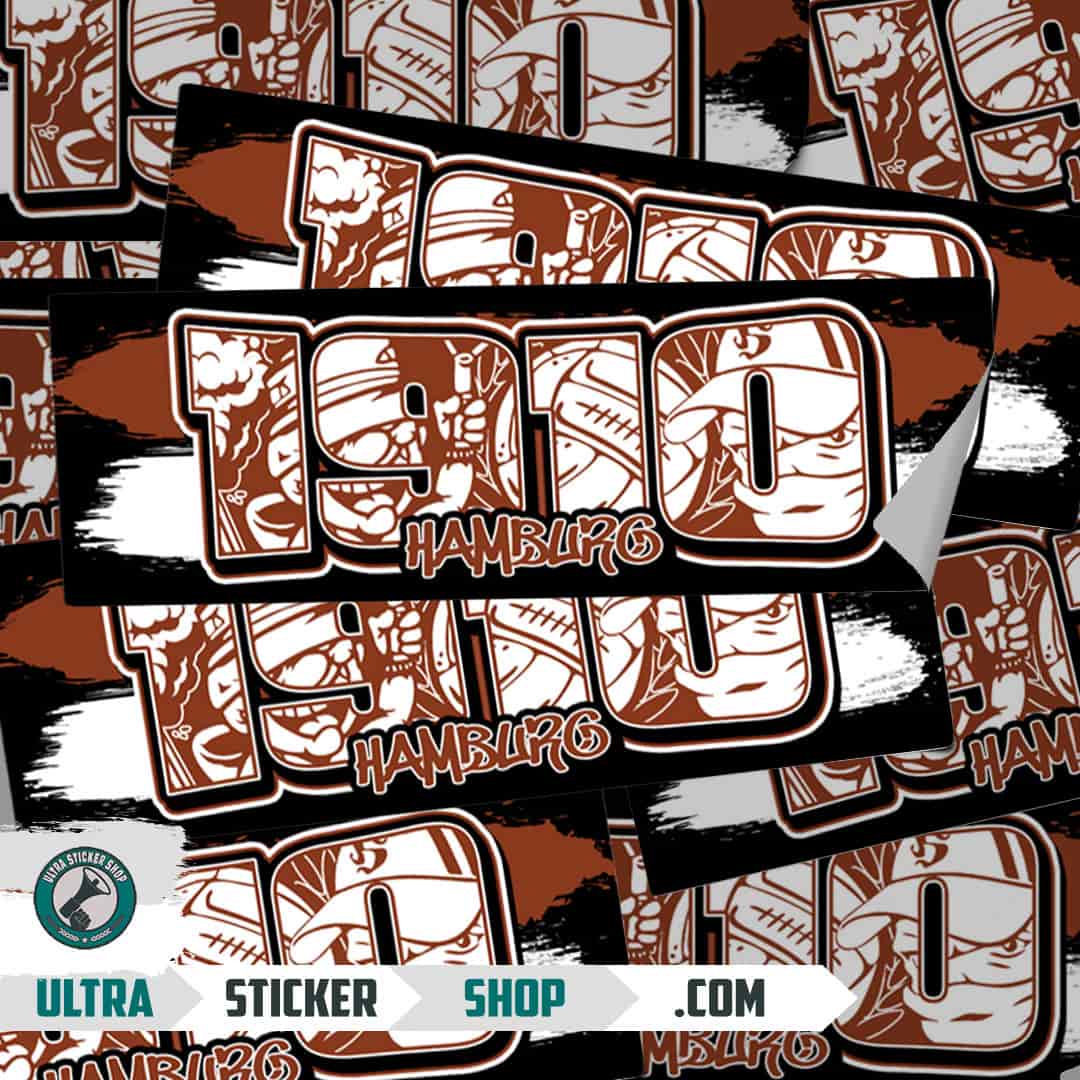 1910 Hamburg Stickers